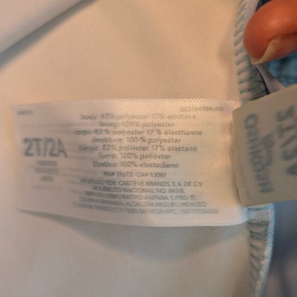 Carter Long Sleeve Swimsuit Toddler Girl Size 2T - Picture 12 of 12